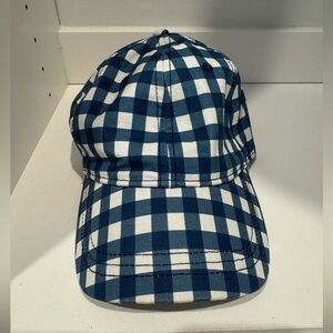 J. Crew Blue & White Women’s Gingham Hat